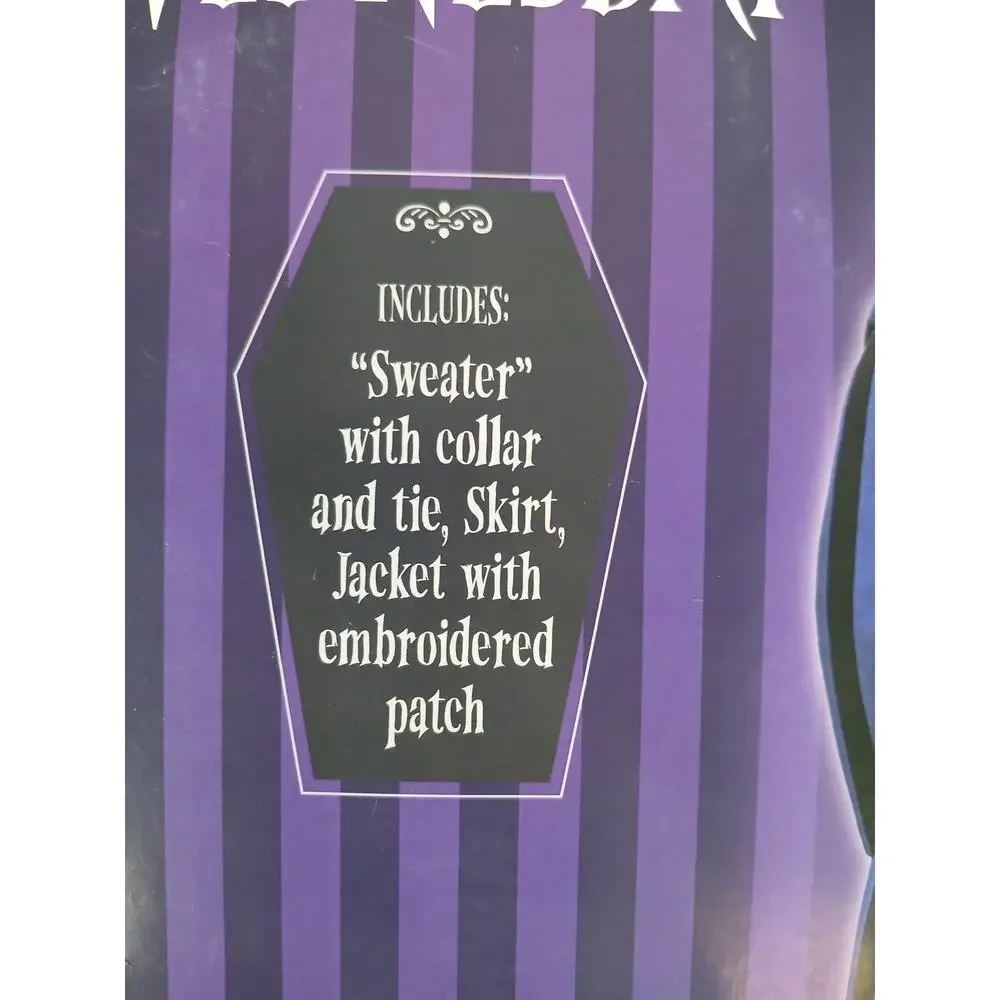 Enid Sinclair Costume Medium (7-8) Rubies Child School Uniform Halloween NWT